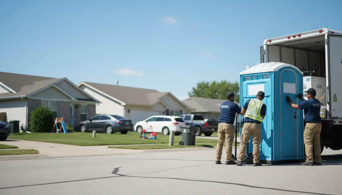 Standard Porta Potty Rentals in Milan, IL near me